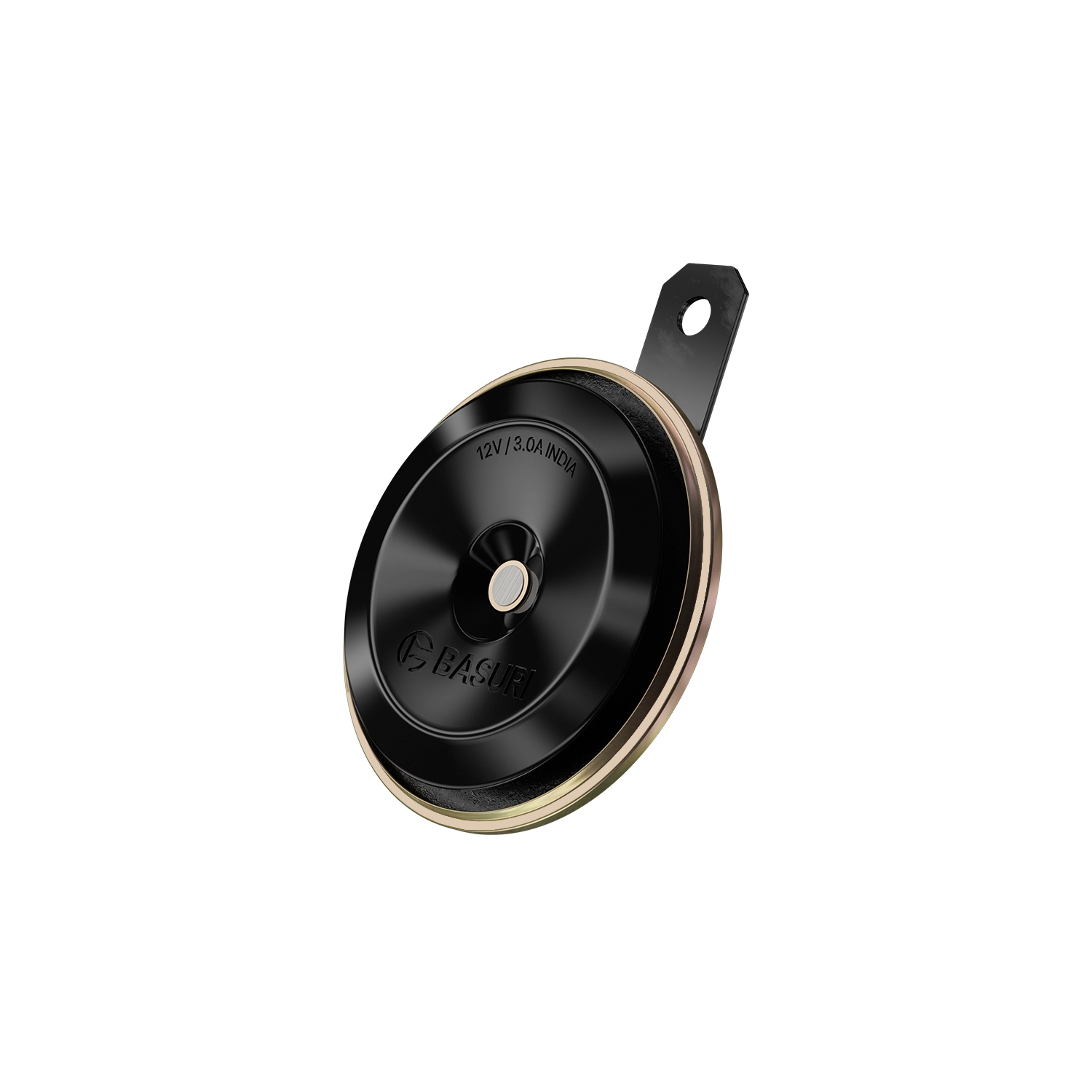 Basuri Dual Classic 92mm High-Low Tone Electric Horn 12V | 370/450 Hz | 115 dB | Set of 2 - Image 3