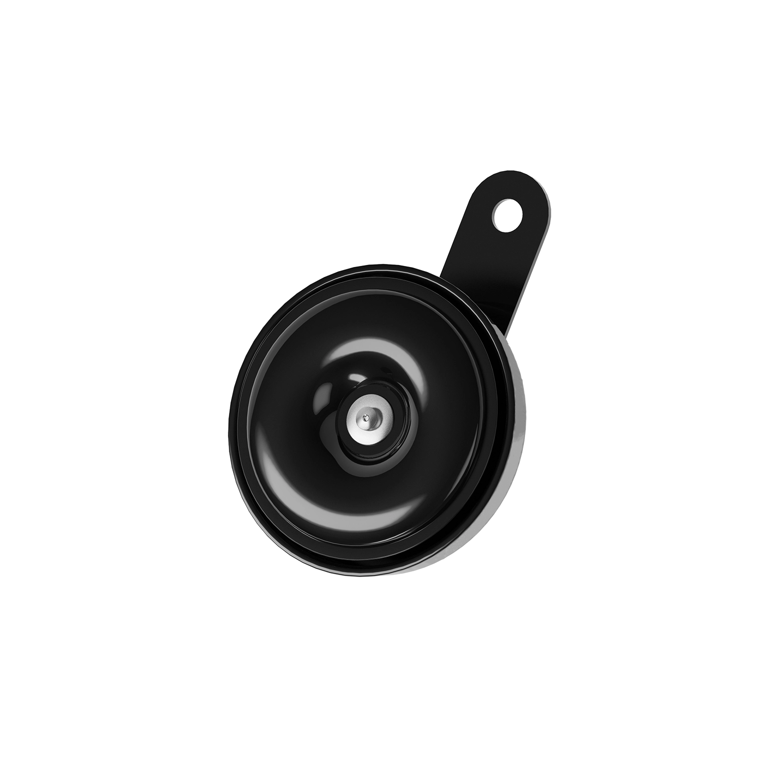 BASURI Black Thunder 77mm HL Tone Horn 12V | Super Loud Dual Tone Electric Horn Set for Cars, SUVs, Jeeps, Pickups & Trucks | Universal Heavy Duty Black Horn - Image 2