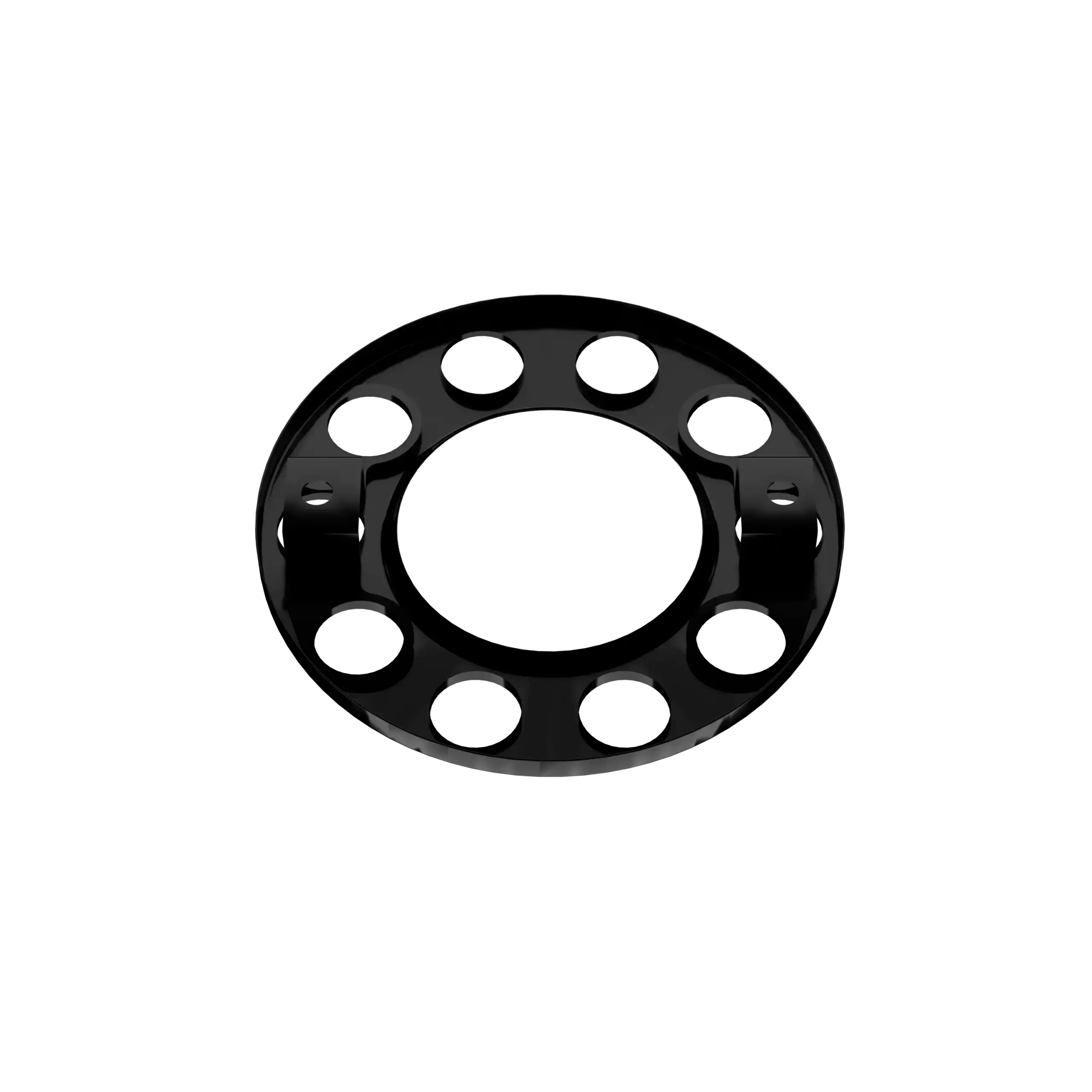 Open Center Wheel Trim – 10 Stud Black - Image 5