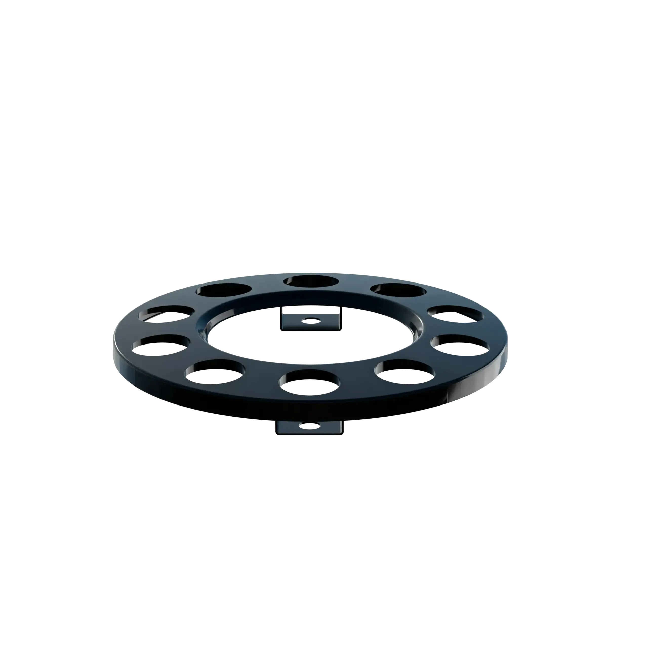 Open Center Wheel Trim – 10 Stud Black - Image 4