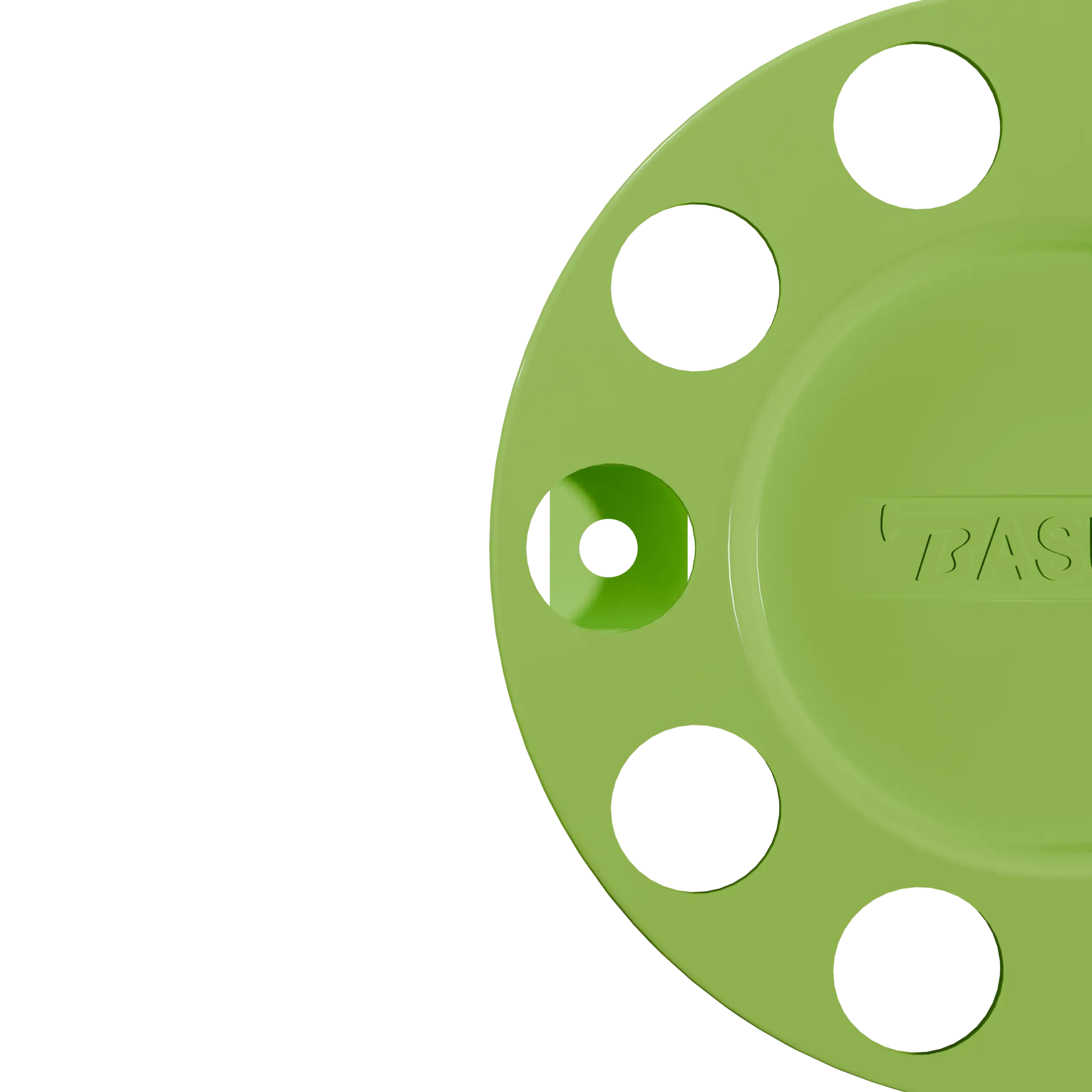 Close Center Wheel Trim – 10 Stud Neon - Image 6
