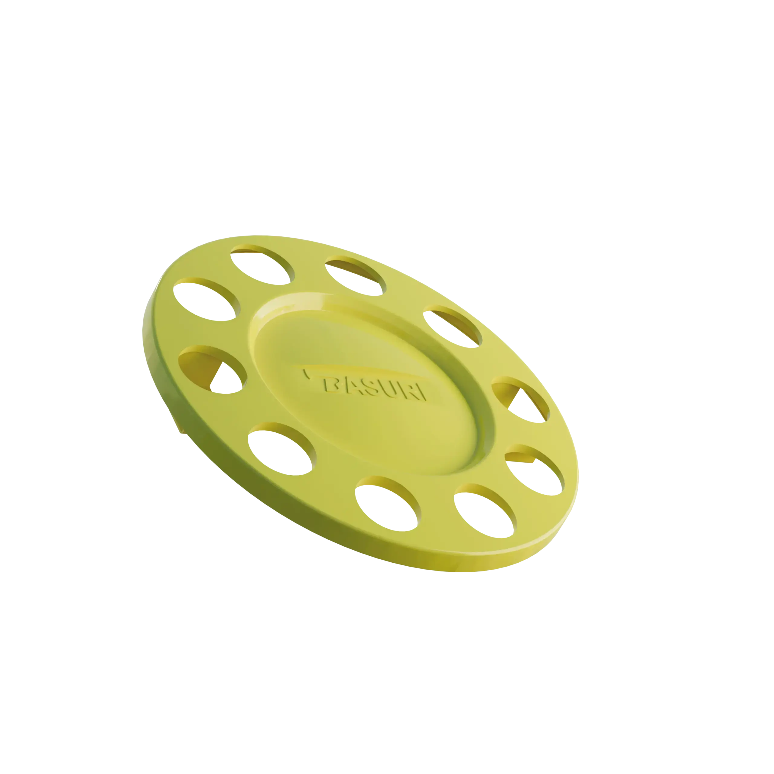 Close Center Wheel Trim – 10 Stud Yellow
