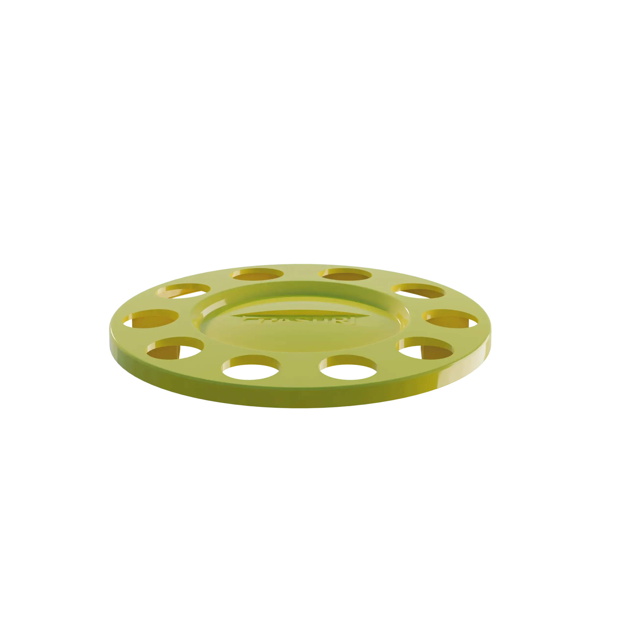 Close Center Wheel Trim – 10 Stud Yellow - Image 3