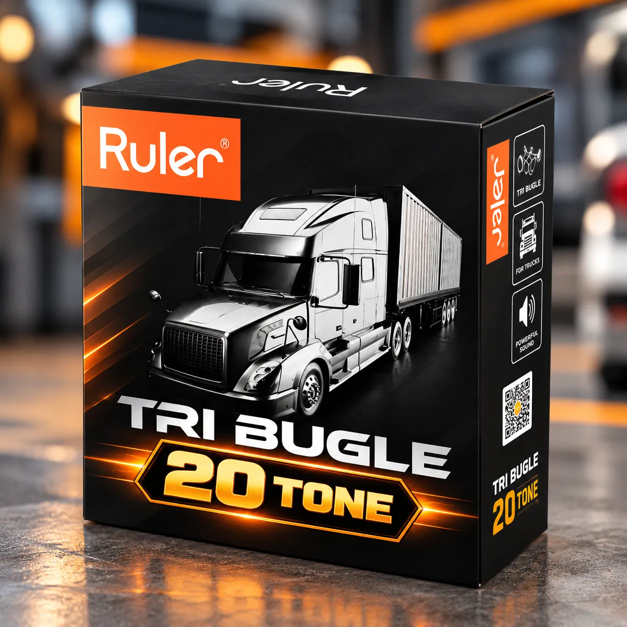 Tri Tune 20 Tunes Musical Air Horn | 3 Trumpets
